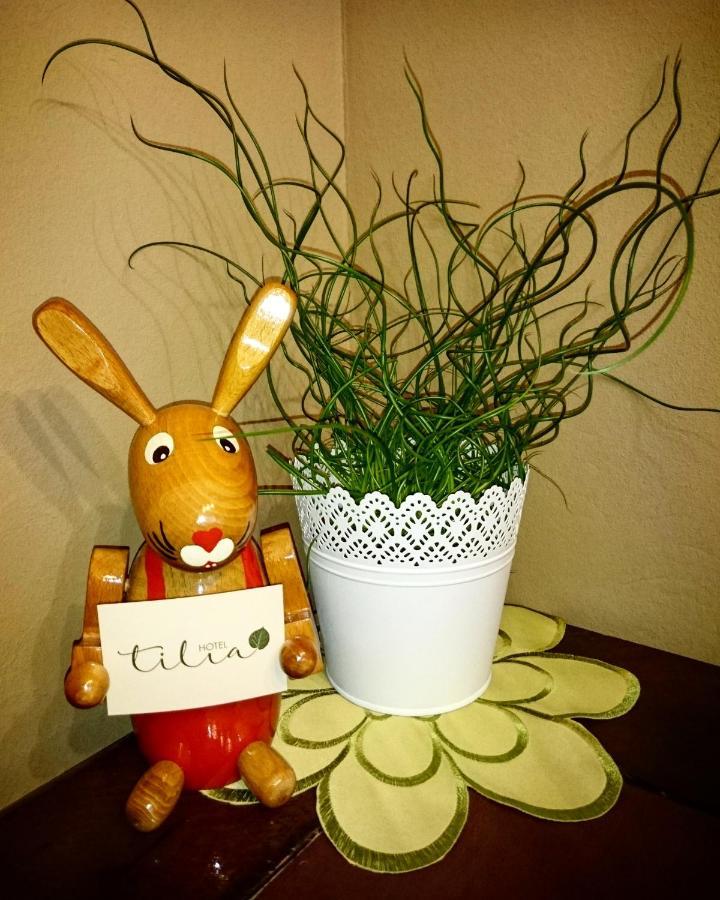 Hotel Garni Tilia クヴェードリンブルク エクステリア 写真